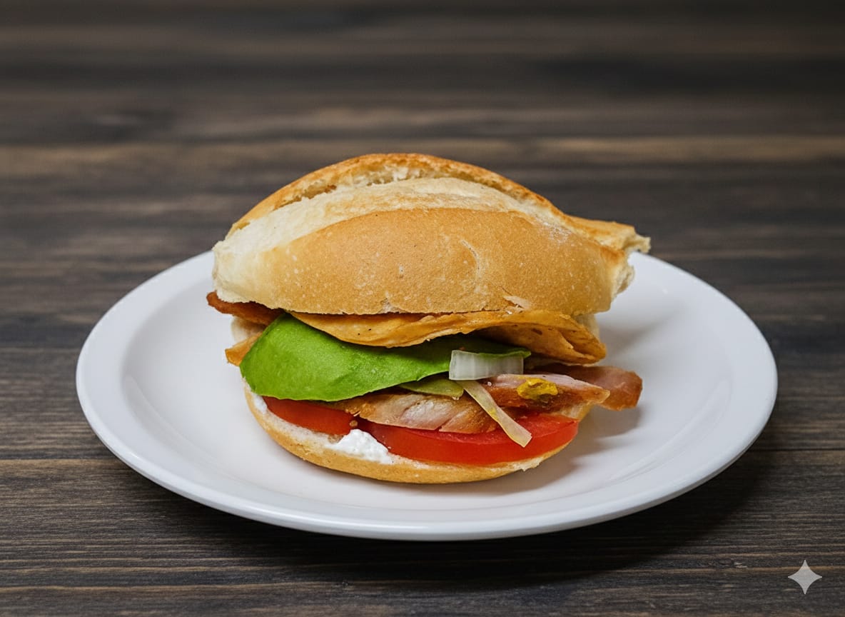 Torta servida, imagen de referencia para reemplazar por foto real de Mora